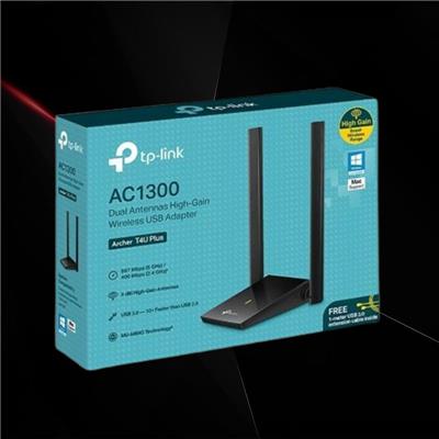 Placa de Red Tp-link Usb ARCHER T4U Plus AC1300 Du