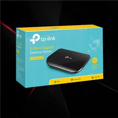 Switch Tp-link 5 Puertos Gigabit TL-SG1005D