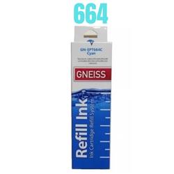 BOTELLA DE TINTA GNEISS EPSON T664 CYAN 70ML
