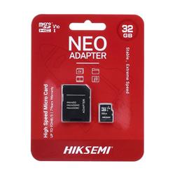 MEMORIA MICROSDHC HIKSEMI 32GB V10  CON ADAPTADOR