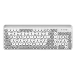 TECLADO NETMAK  INALAMBRICO + BT NM-KB380 BLANCO
