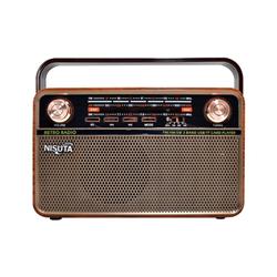 RADIO NISUTA AM/FM VINTAGE NS-RV21 CON CONTROL